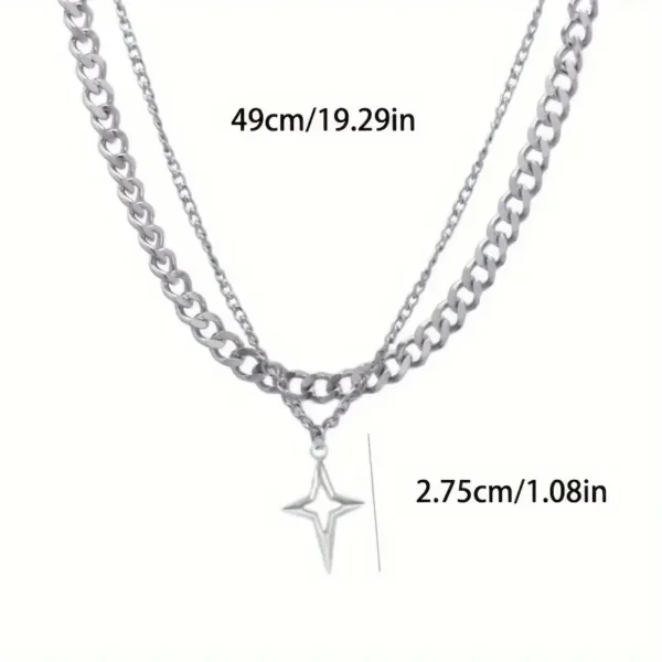 Collar doble de estrella - Imagen 4
