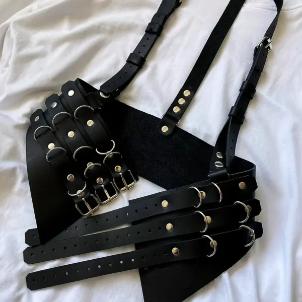 Corset de 3 hebillas y tirantes - Imagen 5